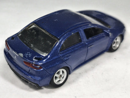 Mitsubishi Lancer Evolution IX Welly 1:58 Luzak Niebieski – zdjęcie 3
