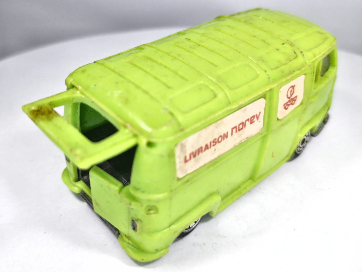 Renault Estafette Les Miniatures De Norev '70 Limonkowy 1:43 Made in France – zdjęcie 3