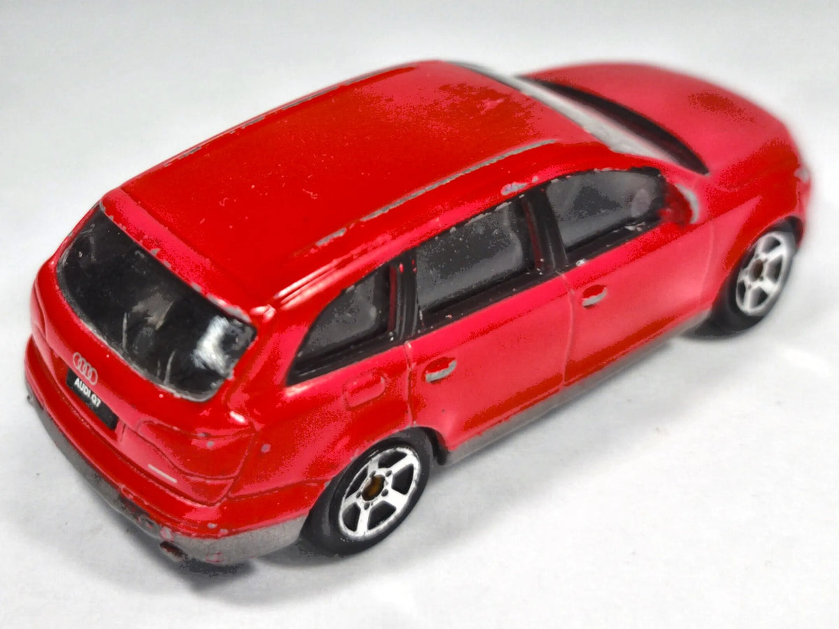 Audi Q7 Realtoy 1:64 Luzak Czerwony – zdjęcie 3