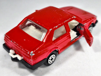 ALFA 75 Majorette Made in France Czerwony 1:55 – zdjęcie 3