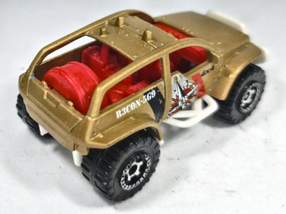 4X4 Buggy Matchbox 2002 1:72 Luzak Złoty – zdjęcie 3