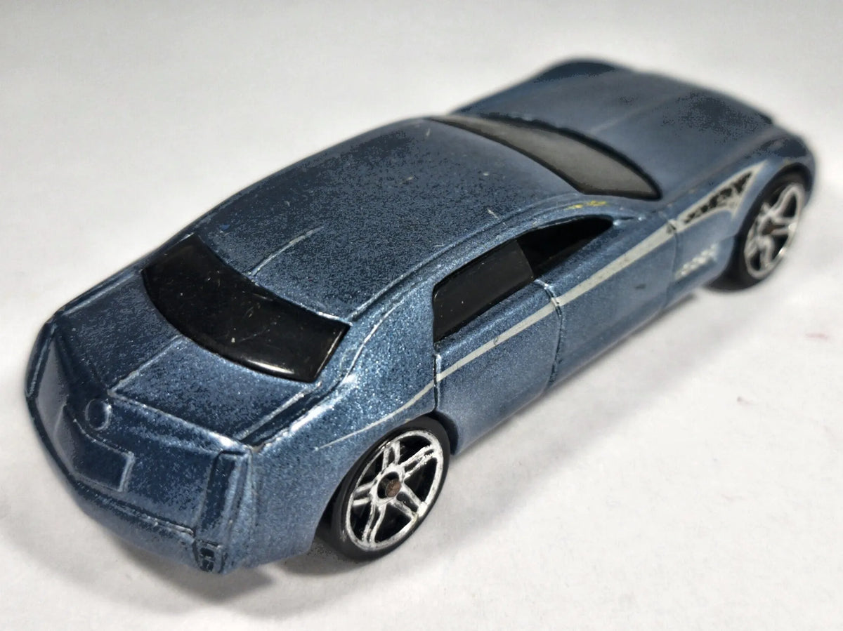Cadillac V-16 Hot Wheels 2005 Niebieski 1:64 – zdjęcie 3