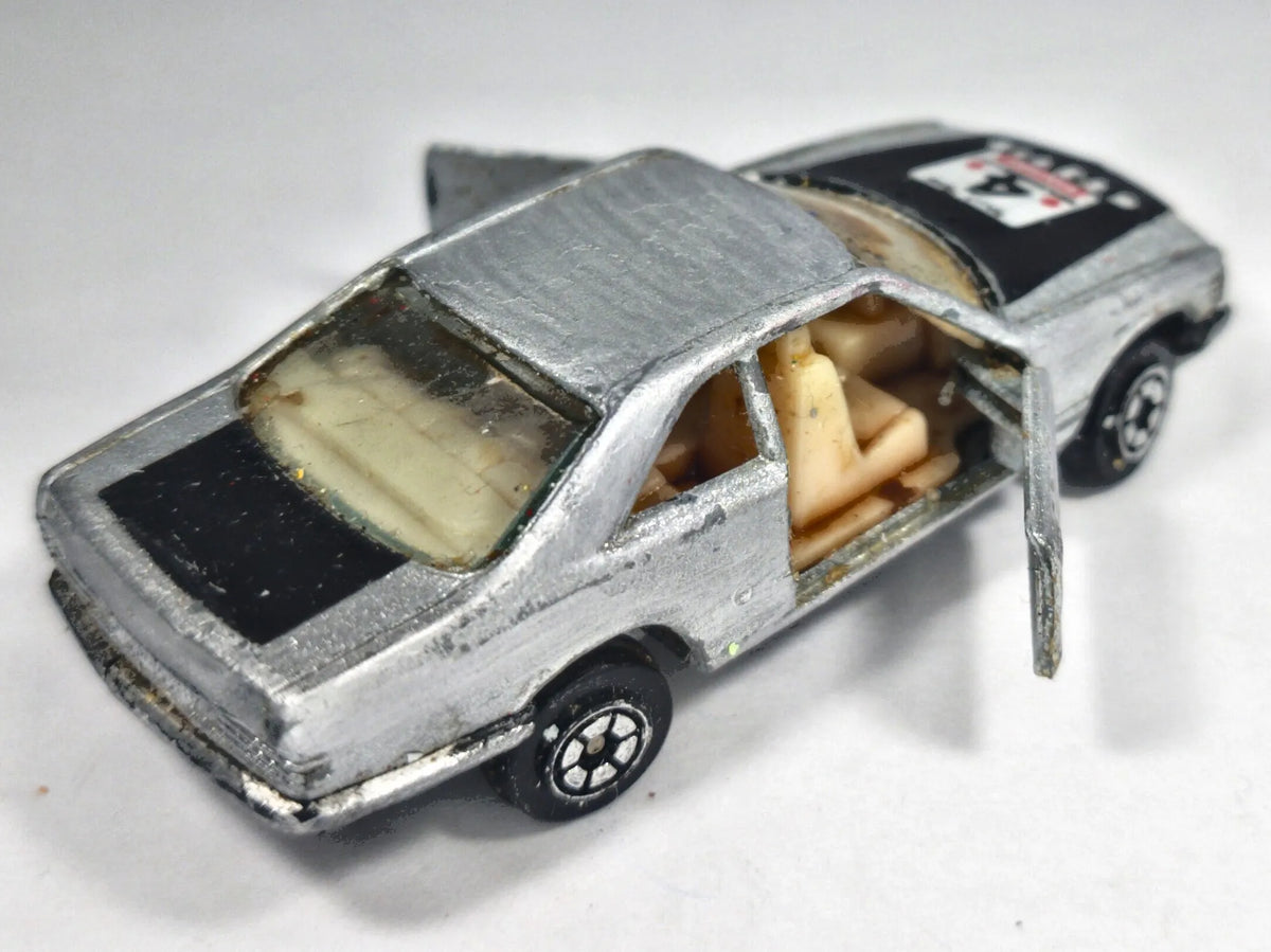 MERCEDES-BENZ 500 SEC, Yatming, Die cast NO.1087, Srebrny, 1:64, Resoraki – zdjęcie 3