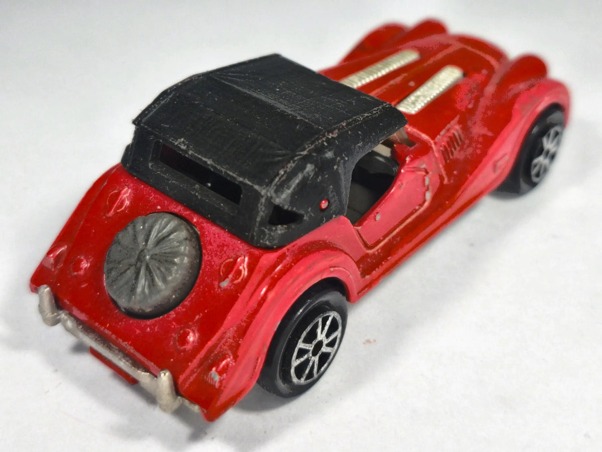 MORGAN, Majorette, Made in France, Die cast NO.261 Czerwony, 1:50, Resoraki – zdjęcie 3