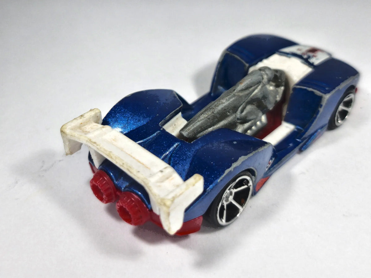 Improvado Hot Wheels 2004 1:64 4 Luzak Niebieski – zdjęcie 3