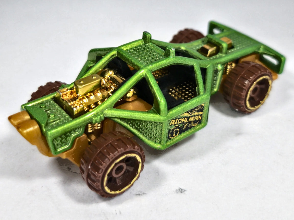 ROLL CAGE BUGGY Hot Wheels 2000 Zielony 1:64 – zdjęcie 3