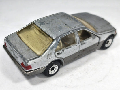 Mercedes-Benz 600 Sel Matchbox 1992 Mainline 1:72 Luzak Srebrny – zdjęcie 3