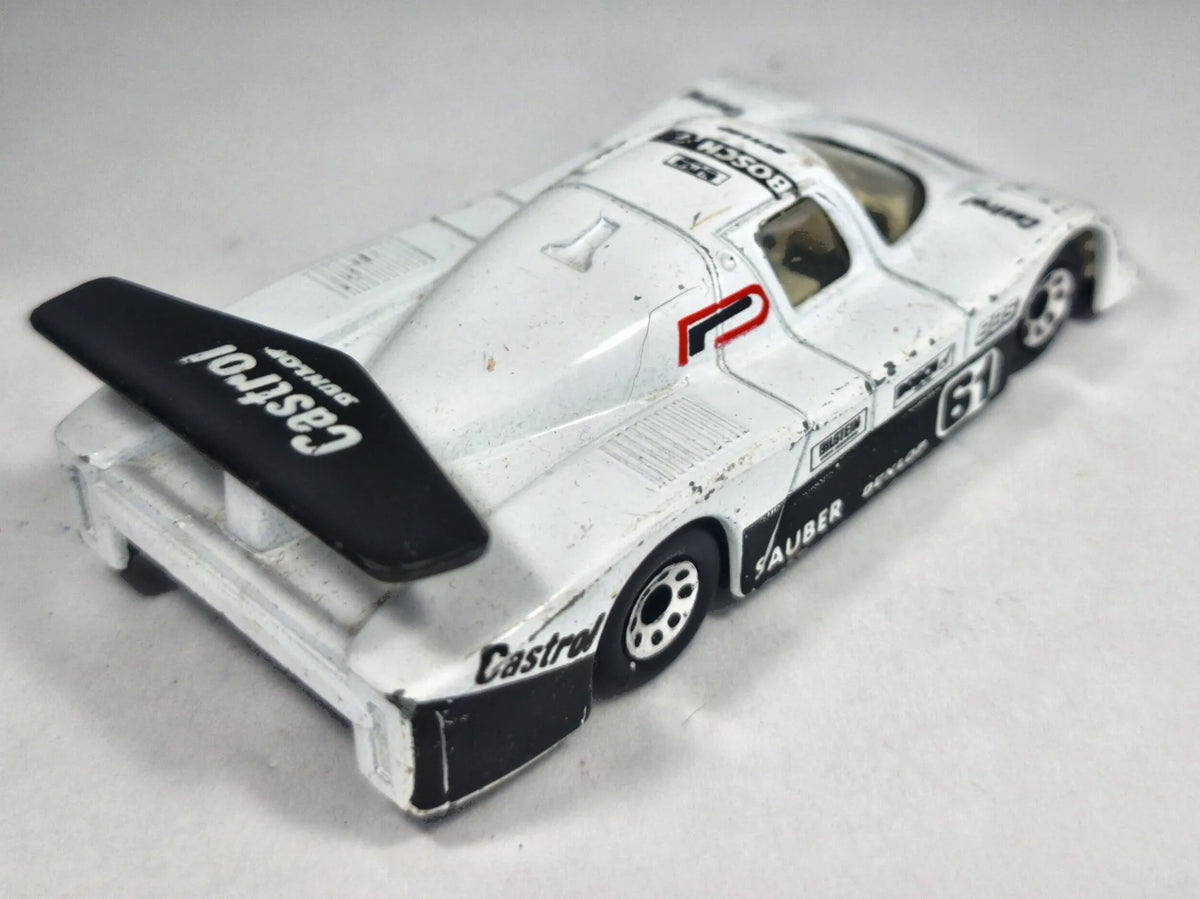GROUP 'C' RACER, CASTROL, Matchbox 1984, Die cast, Biały, 1:64, Resoraki – zdjęcie 3