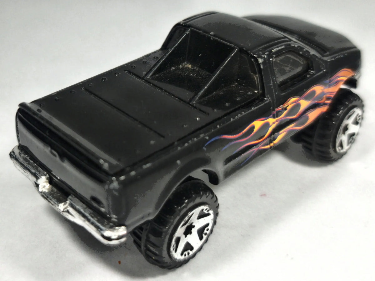 1997 FORD F-150 Pickup Hot Wheels 2007 Czarny 1:64 – zdjęcie 3