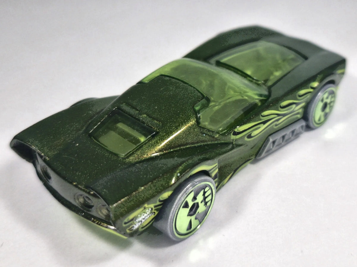 STREET SHAKER HALLOWEEN MIX, Hot Wheels 2011, Die cast T9719, Zielony, 1:64 – zdjęcie 3