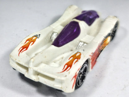 Power Pistons Hot Wheels 1994 1:64 Luzak Biały – zdjęcie 3