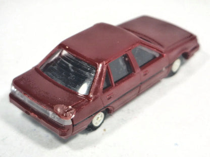 1981 MITSUBISHI GALANT, Směr, Die cast, Bordowy, 1:87, Resoraki – zdjęcie 3