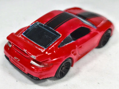 Porsche 911 GT3 RS Hot Wheels 2007 1:64 Luzak Czerwony – zdjęcie 3