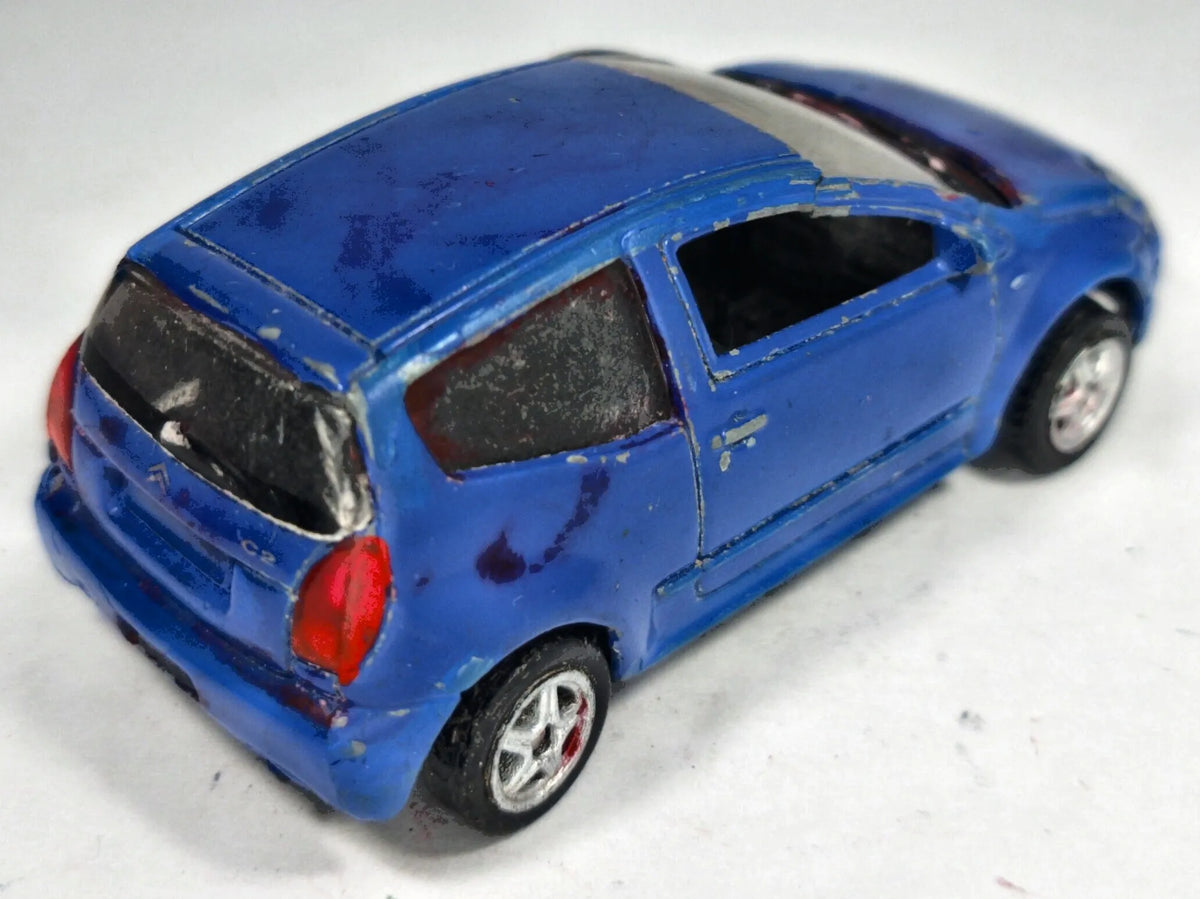 2003 CITROËN C2 Welly 2003 Niebieski 1:39 – zdjęcie 3