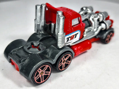 Turbo Beast HW Track Stars Hot Wheels 2011 Czerwony 1:64 – zdjęcie 3