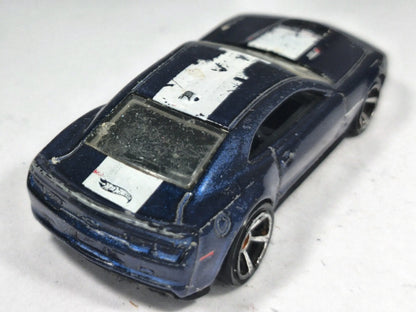 Chevrolet Camaro ZL1 Hot Wheels 2020 1:64 Luzak Niebieski Muscle Car – zdjęcie 3
