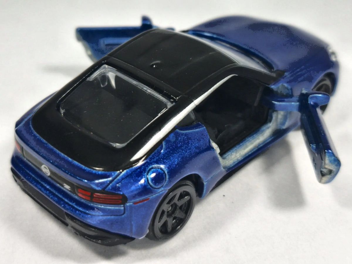 NISSAN Z, Majorette Premium, Die cast REF:2141, Niebieski, 1:63, Resoraki – zdjęcie 3