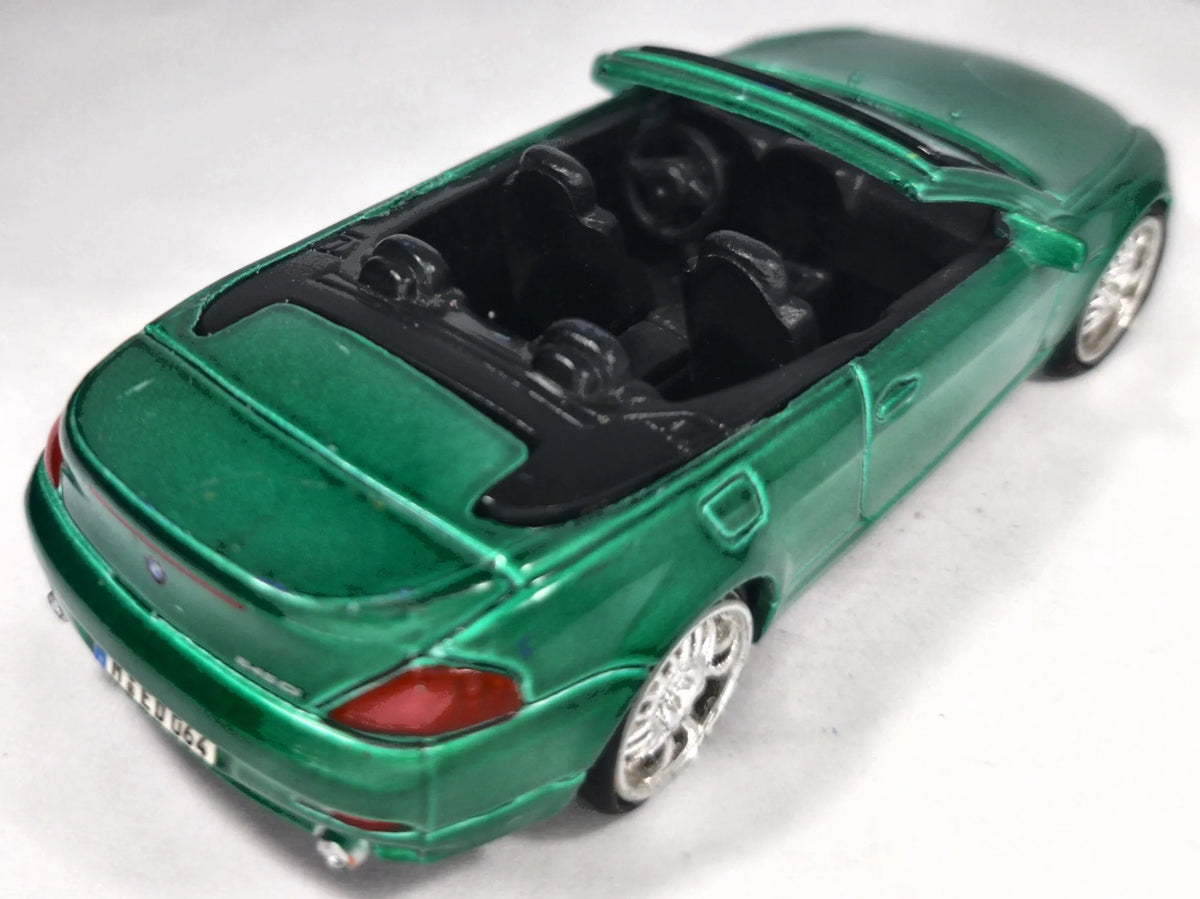 BMW 645 Ci Bburago 1:43 Luzak Zielony – zdjęcie 3