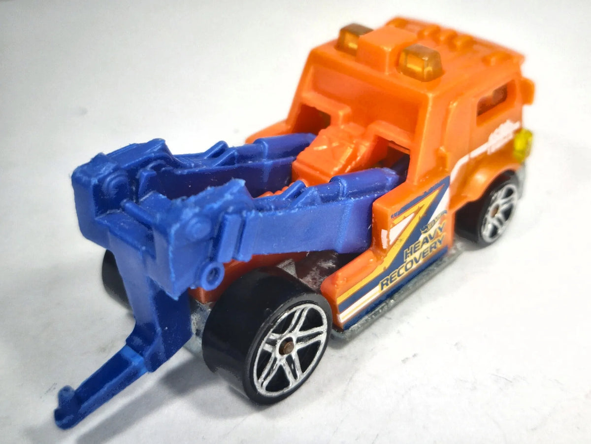 HEAVY HITCHER, Hot Wheels 2018, Die cast FYB59, Pomarańczowy, 1:64 – zdjęcie 3