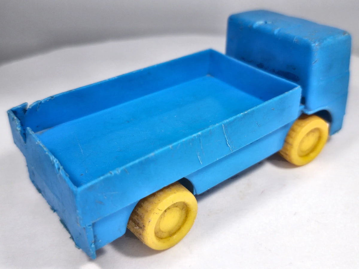 SAMOCHÓD CIĘŻAROWY, Wader, Made in Germany, Die cast, Niebieski, 1:64 – zdjęcie 3