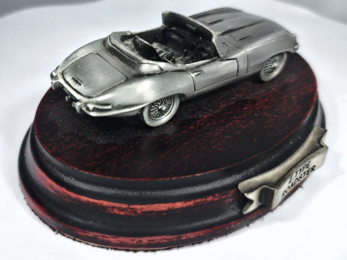 E-Type Roadster CCA Marque Models Ltd. Srebrny 1:54 Stop Cyny – zdjęcie 3