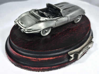 E-Type Roadster CCA Marque Models Ltd. Srebrny 1:54 Stop Cyny – zdjęcie 3