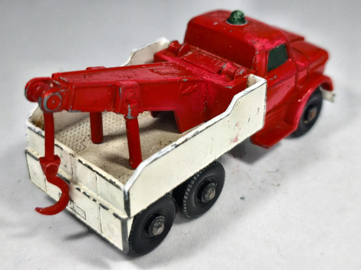 FORD HEAVY WRECK TRUCK Matchbox 1969 NO.71 Czerwony 1:76 – zdjęcie 3