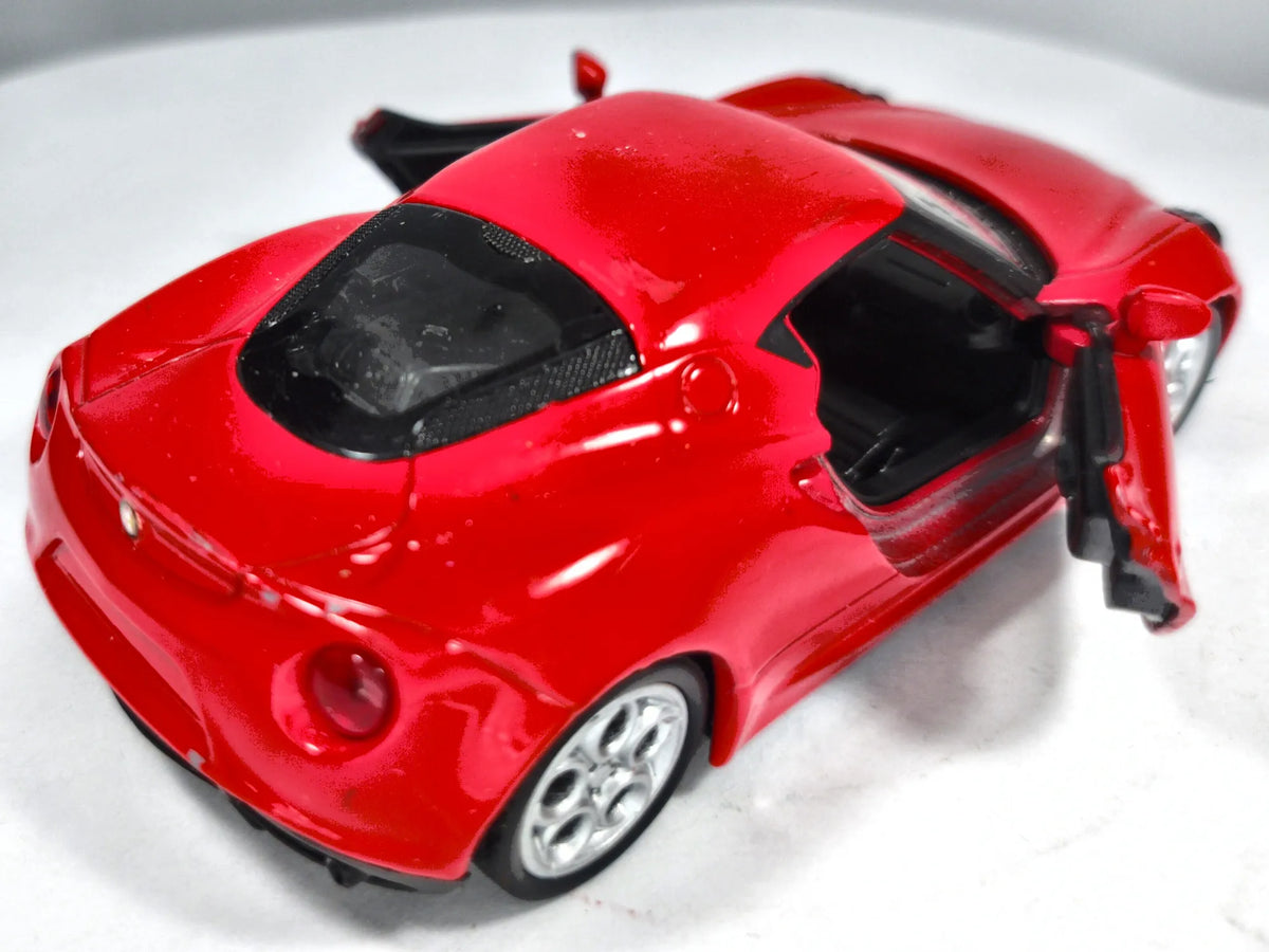 Alfa Romeo 4C Welly '90 Czerwony 1:32 – zdjęcie 3