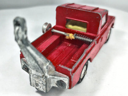 Land Rover 109" W.B. Corgi '70 Corgi Toys 1:36 Luzak Czerwony Pomoc drogowa – zdjęcie 3