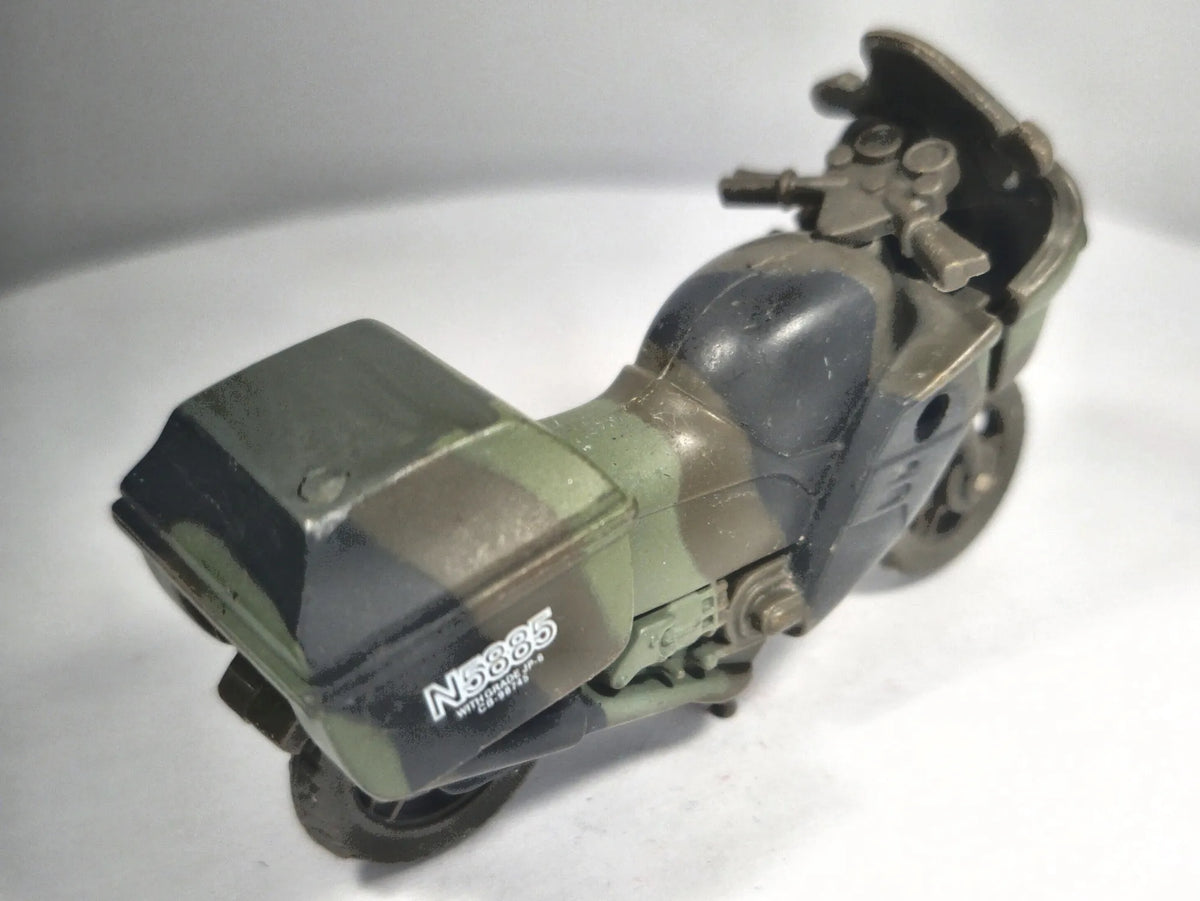 MOTOCYKL WOJSKOWY BMW R 1200 RT, Hasbro, N5885, Zielony, 1:18, Resoraki – zdjęcie 3