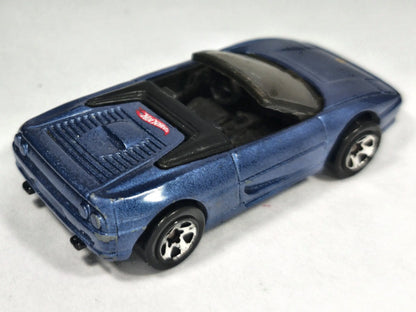 FERRARI F355 SPIDER Kabriolet Hot Wheels 1999 Granatowy 1:64 2xMetal – zdjęcie 3