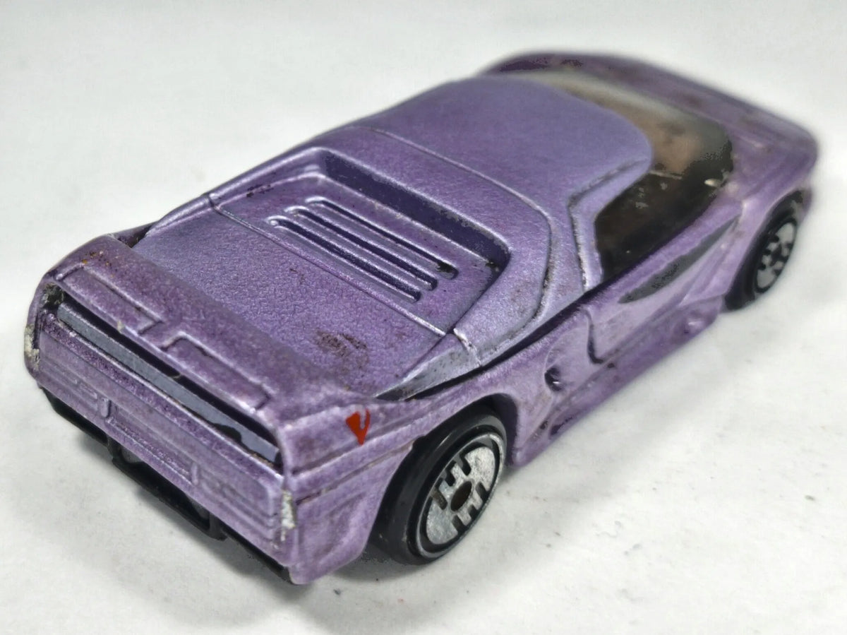 Vector "Avtech" WX-3 Hot Wheels 1992 Mainline 1:64 Luzak Fioletowy – zdjęcie 3