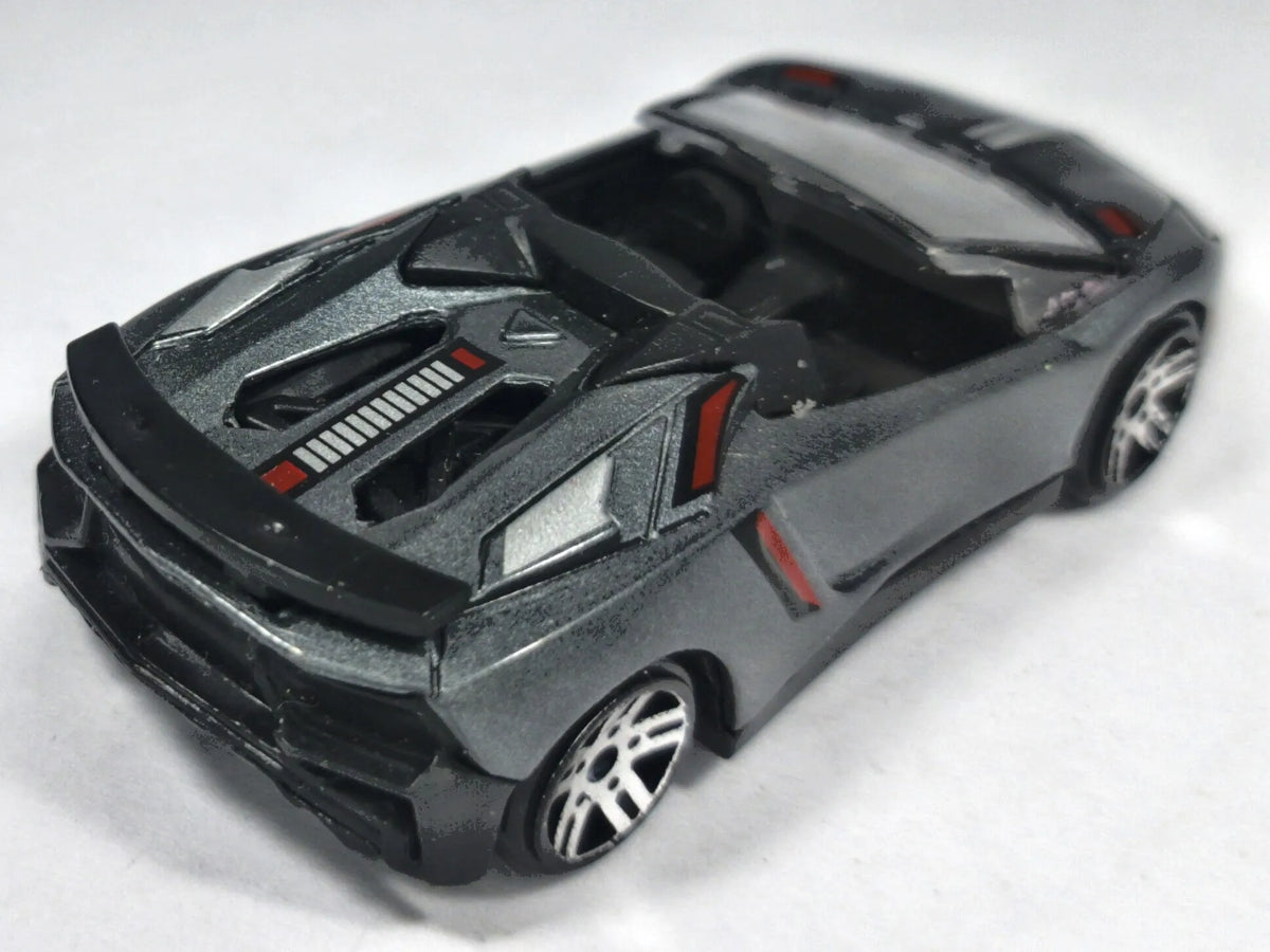Lamborghini Aventador SVJ 1:64 Luzak Szary – zdjęcie 3