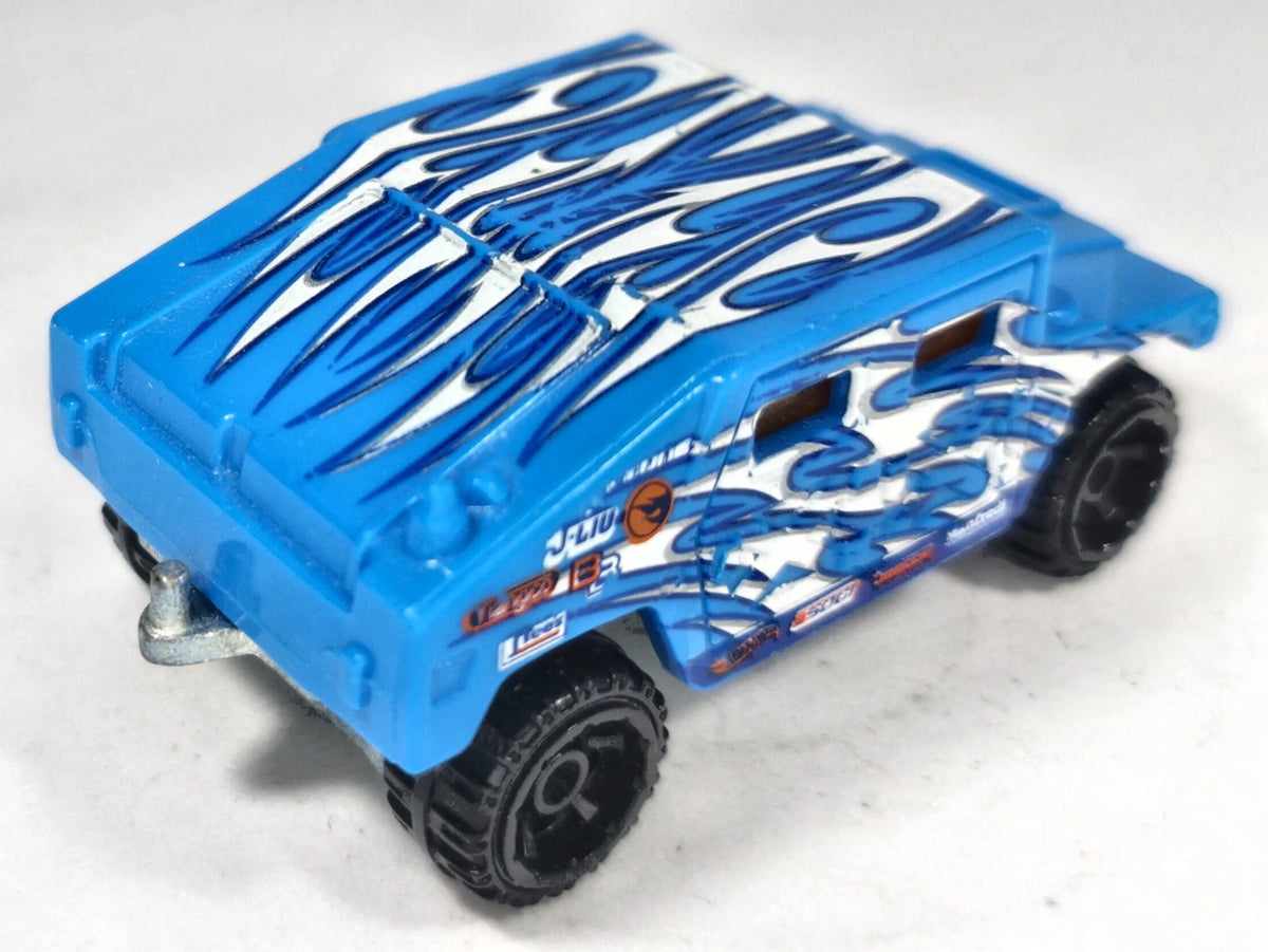 General Corp Hot Wheels 2014 1:64 Luzak Niebieski – zdjęcie 3