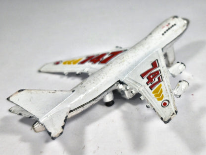 BOEING 747-100 SAMOLOT PASAŻERSKI, Unbranded Die cast, Biały 1:900 Resoraki – zdjęcie 3
