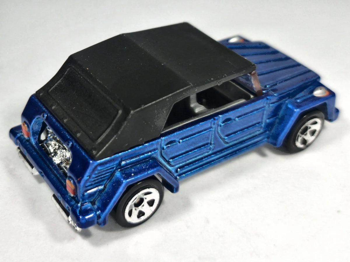 VOLKSWAGEN TYPE 181 HW Premiere Hot Wheels 2009 Niebieski 1:64 – zdjęcie 3
