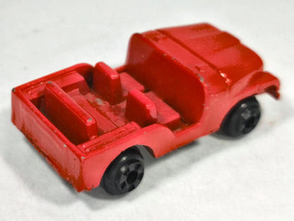 JEEP WILLYS MB Wojsko Zee Toys Czerwony 1:72 Made in United States – zdjęcie 3