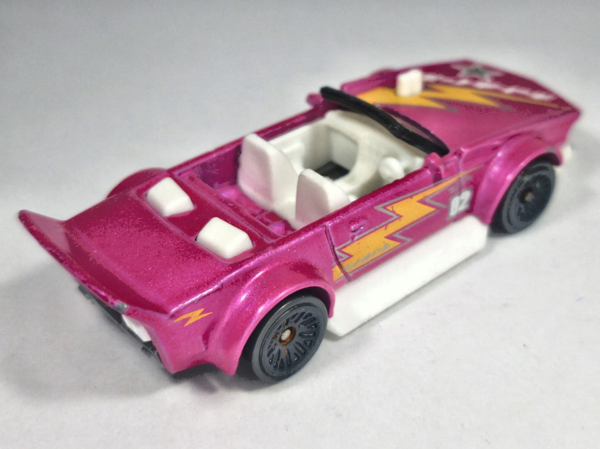 TRACK MANGA, Hot Wheels 2017, Die cast FJV95, Różowy, 1:64, Resoraki – zdjęcie 3