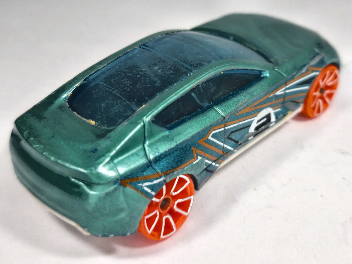 GRAND CROSS, RACE TEAM, Hot Wheels 2022, Die cast HFV85, Zielony, 1:64 – zdjęcie 3