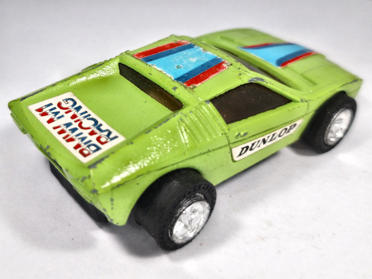 BMW M1 Racing Remco '90 Zielony 1:48 Dunlop Pull & Back – zdjęcie 3