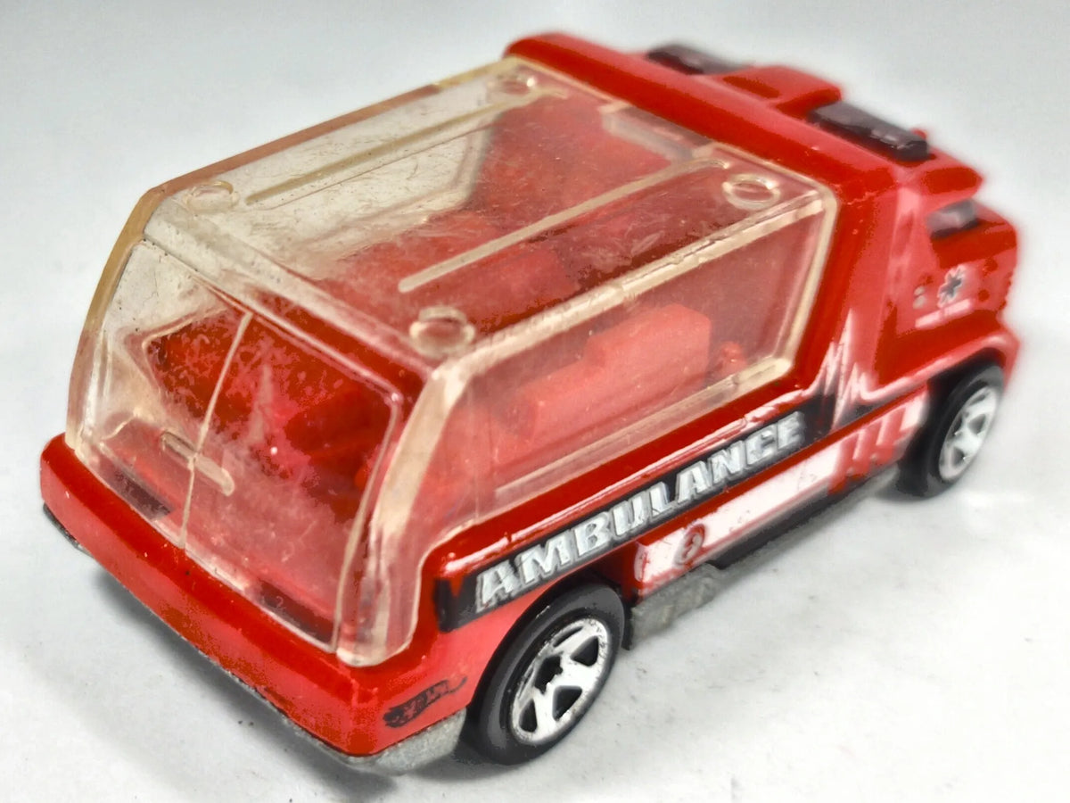 Rapid Response Hot Wheels 1995 1:56 Made in France Pogotowie ratunkowe – zdjęcie 3