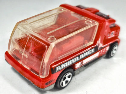 Rapid Response Hot Wheels 1995 1:56 Made in France Pogotowie ratunkowe – zdjęcie 3
