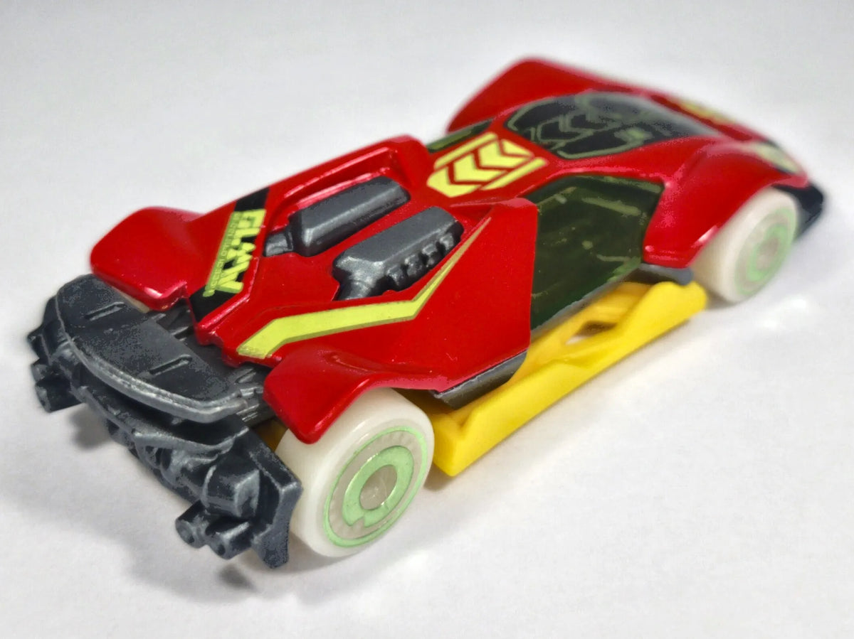 CYBER SPEEDER, Hot Wheels 2014, Die cast FJV64, Czerwony, 1:64, Resoraki – zdjęcie 3