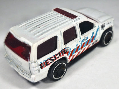 '07 CHEVY TAHOE, Hot Wheels 2007, Die cast 1186 MI I NL Biały 1:64 Resoraki – zdjęcie 3