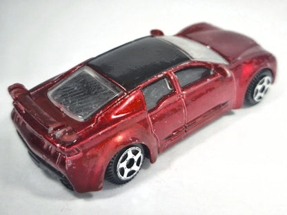 PONTIAC RAGEOUS z 1997 r, MotorMax, Die cast 6047, Bordowy, 1:64, Resoraki – zdjęcie 3