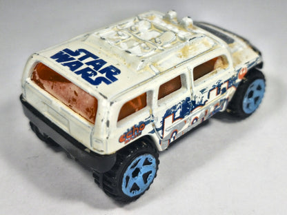 ROCKSTER, Hot Wheels 2008, Die cast J30, Biały, 1:64, Resoraki – zdjęcie 3