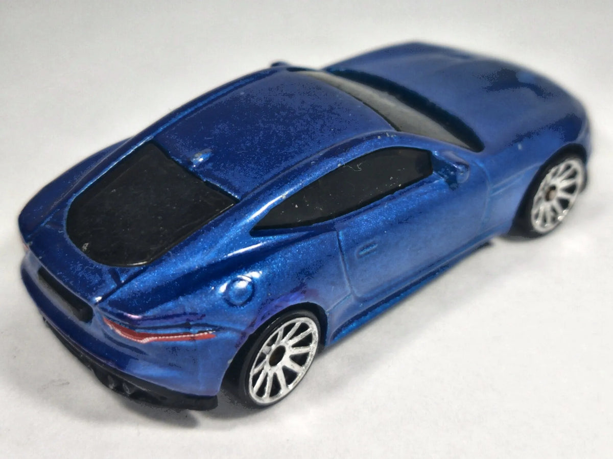JAGUAR F-TYPE, Hot Wheels 2020, Die cast GRY29, Niebieski, 1:64, Resoraki – zdjęcie 3