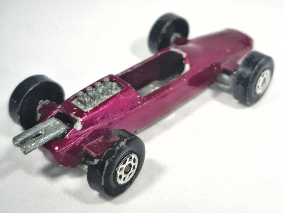 Lotus Super 7 Super Fast Matchbox '70 Magenta 1:64 Made in England – zdjęcie 3