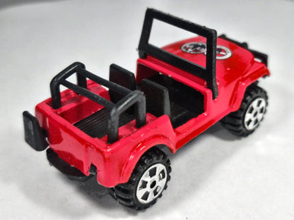 JEEP CJ STRAŻ POŻARNA Unbranded Czerwony 1:55 – zdjęcie 3