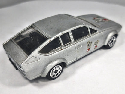 ALFA ROMEO ALFETTA GTV, Solido 1980, Die cast 1005, Srebrny, 1:43, Resoraki – zdjęcie 3